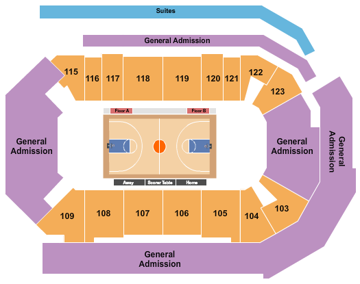 Enmarket Arena Seating Chart: Volleyball 2