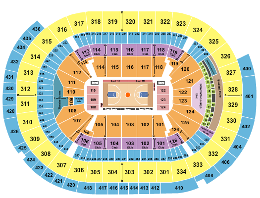 Enterprise Center Seating Chart: Basketball 2