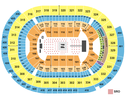 Enterprise Center Seating Chart: Boxing