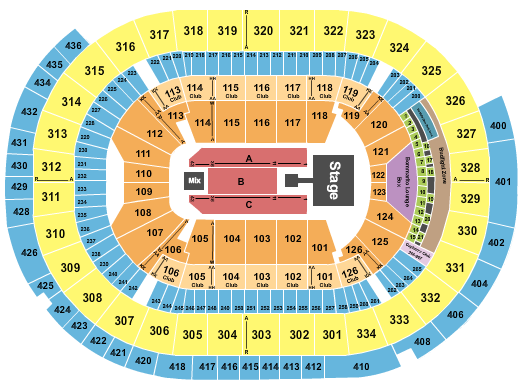 Enterprise Center Seating Chart: Brandy