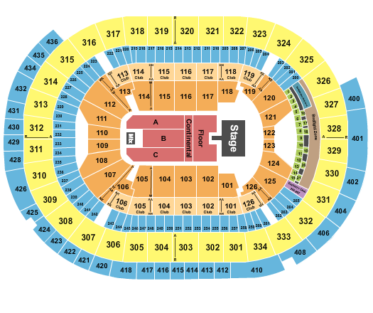 Enterprise Center Seating Chart: Cody Johnson