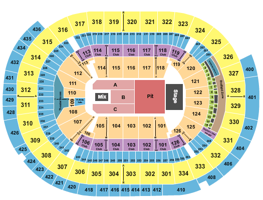 Enterprise Center Tickets and Enterprise Center Seating Chart