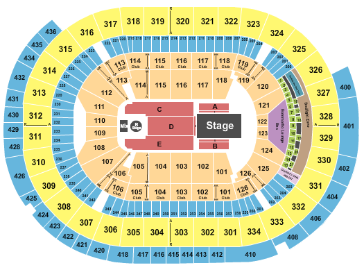 Enterprise Center Seating Chart: Dancing with the Stars 2