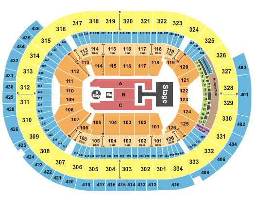 Enterprise Center Seating Chart: Descendants & Zombies