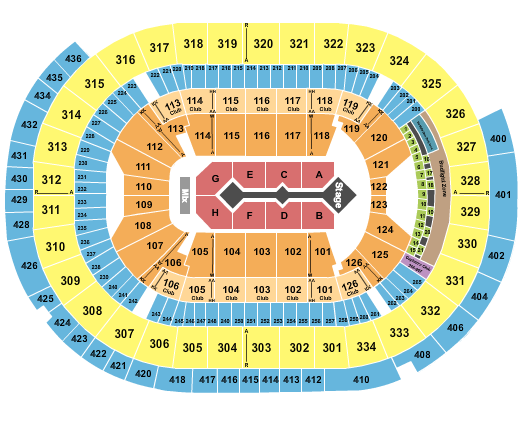 Enterprise Center Seating Chart: For King and Country