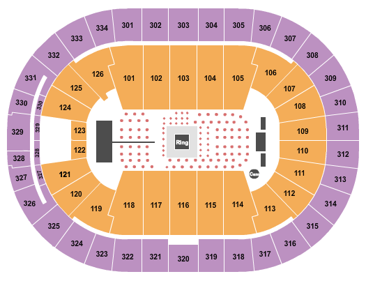 Enterprise Center Seating Chart: Guns N Hoses