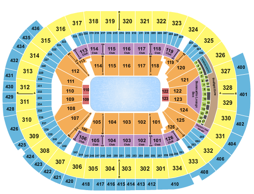 Enterprise Center Seating Chart: Ice Show