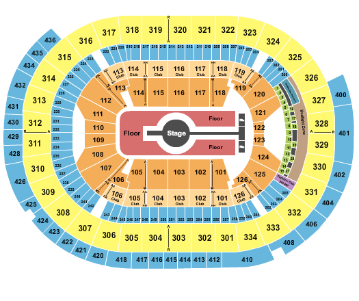 Enterprise Center Seating Chart: Rod Wave