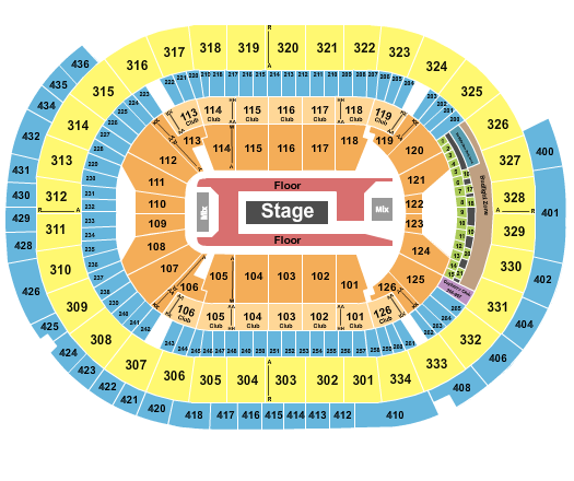 Enterprise Center Seating Chart: Rod Wave