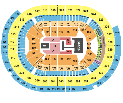 Enterprise Center Seating Chart: Teddy Swims