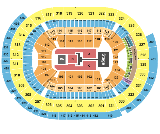 Enterprise Center Seating Chart: TobyMac