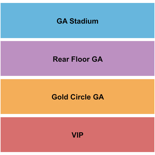 Erie First Assembly Seating Chart: VIP/Gold/Stadium