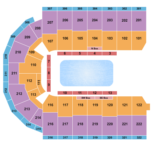 Erie Insurance Arena Seating Chart: Disney On Ice