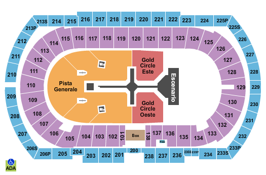 Estadi Olimpico Lluis Companys Seating Chart: The Weeknd