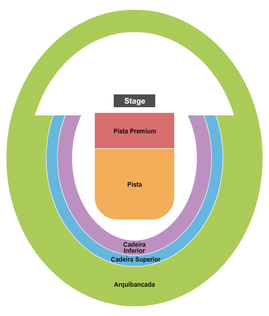 Estadio do Morumbi Seating Chart: Bruno Mars