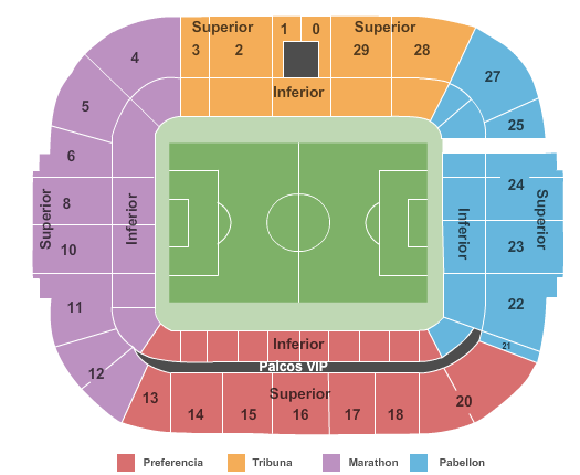 Estadio Riazor Seating Chart: Soccer