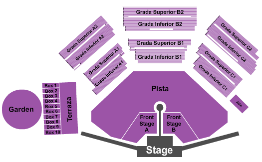 Estadio Shakira At Iberdrola Music Seating Chart: Shakira Row
