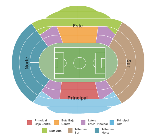 Anoeta Stadium Seating Chart: Soccer