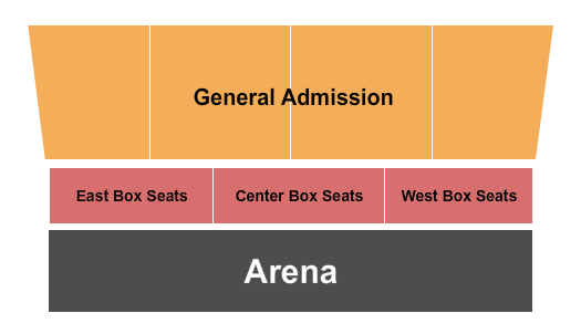 Estes Park Events Complex Seating Chart: Rodeo