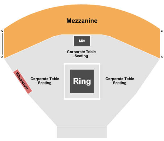 Event Centre At Club Regent Casino Seating Chart: Melee Gala