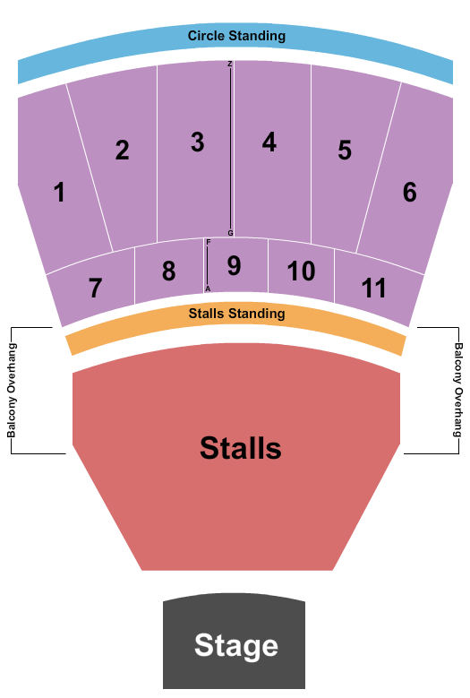 Eventim Apollo Seating Chart: Stalls