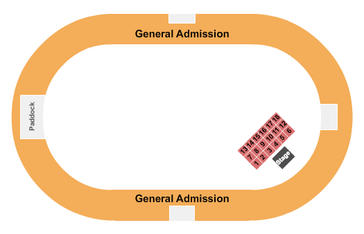 Events Center at National Western Complex Seating Chart: GA Seating & Tables