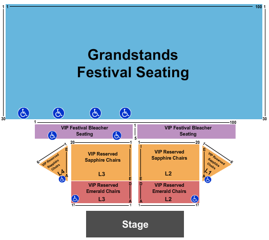 Fair Grandstand Seating Chart