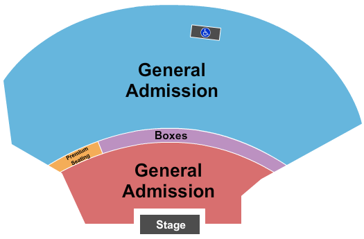 KEMBA Live! Seating Chart: GA Pit/Lawn & Platinum