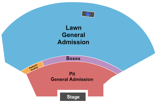 KEMBA Live! Seating Chart: Outdoors GA Platinum