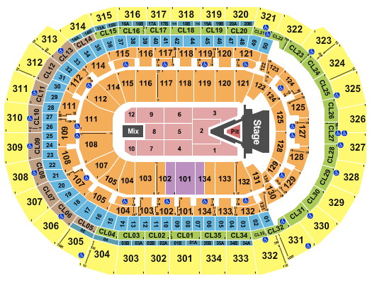 Amerant Bank Arena Seating Chart: Aerosmith 2023