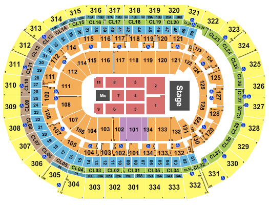 Amerant Bank Arena Seating Chart: Journey & Toto 2024