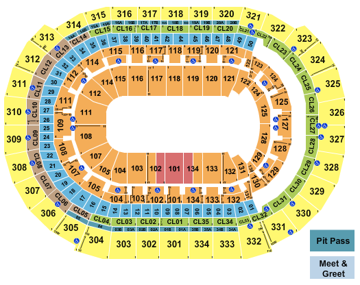 Amerant Bank Arena Seating Chart: Monster Jam