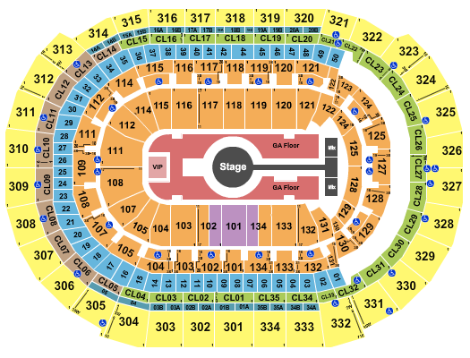 Amerant Bank Arena Seating Chart: Rod Wave