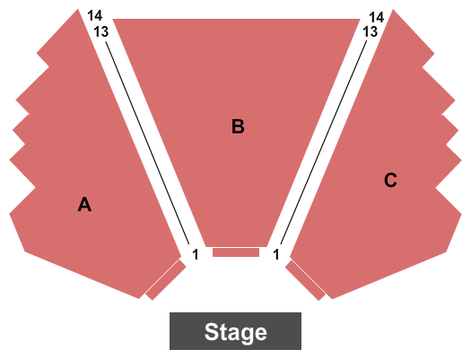 F. Otto Haas Stage At Arden Theatre Company Seating Chart: Endstage 2
