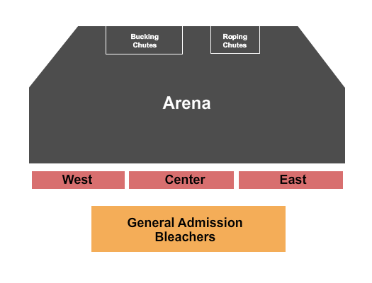 Fairgrounds At Stanley Park Seating Chart: Rodeo