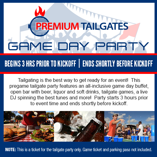 Premium Tailgate Tent - ATL Seating Chart: Falcons Tailgate