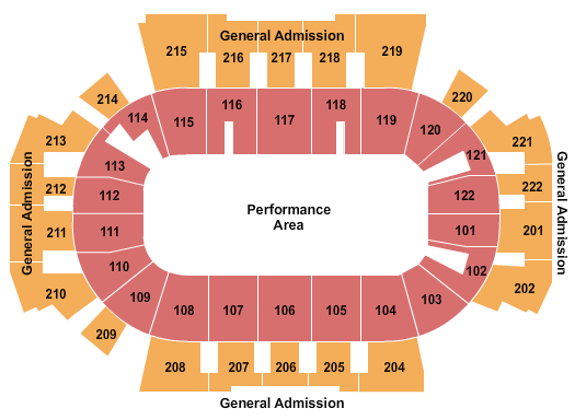 Family Arena Map