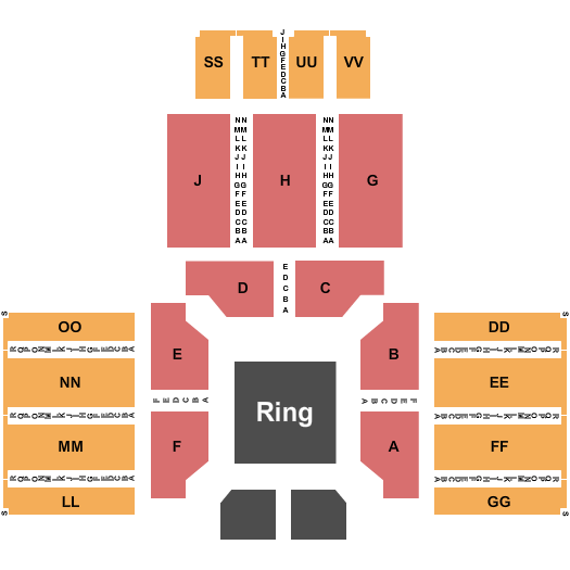 Fantasy Springs Resort & Casino Seating Chart: Boxing 2