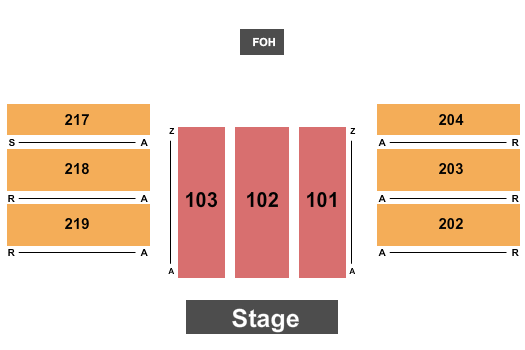 Fantasy Springs Resort & Casino Seating Chart: Endstage 6