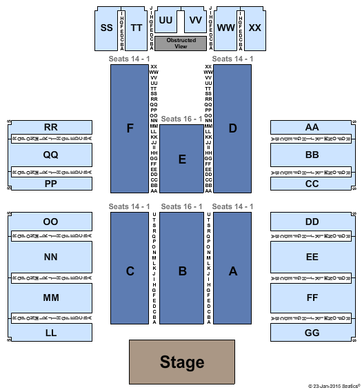 Springs Resort Seating Chart