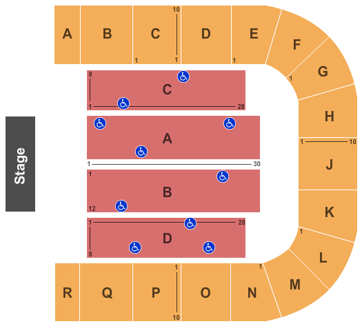 Fargo Civic Memorial Auditorium Seating Chart