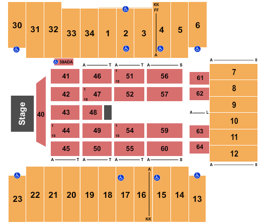 Wells Fargo Arena Seating Chart Bob Seger