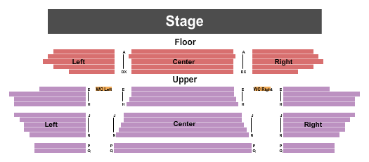 Farmington Civic Center - MO Seating Chart: End Stage