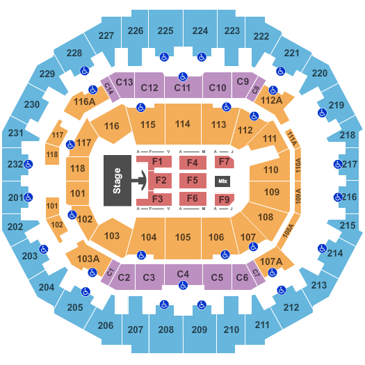 Cannon Center Seating Memphis Tn rossalandesign