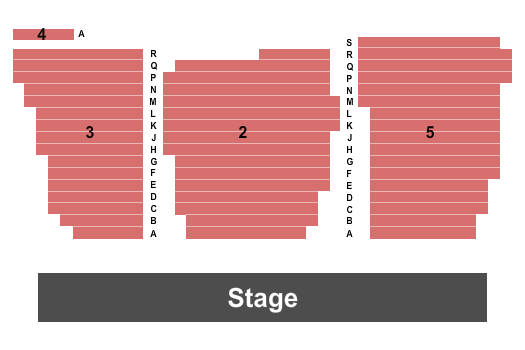 Ferndale High School Performing Arts Center Seating Chart: Endstage