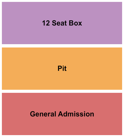 Ferris Wheelers Backyard and BBQ Seating Chart: GA/Pit/Box