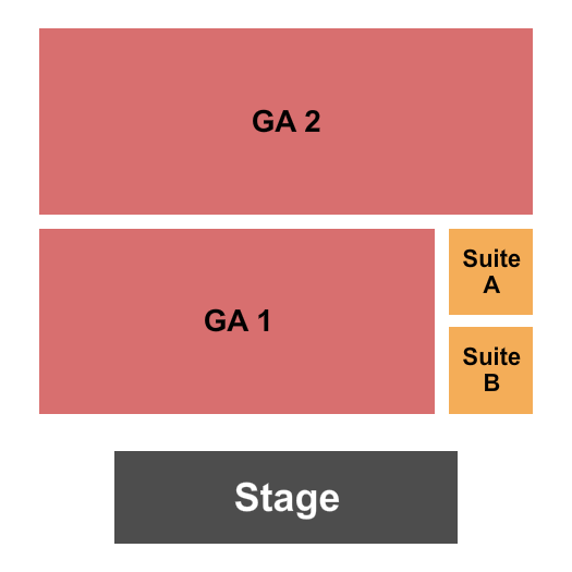 Ferris Wheelers Backyard and BBQ Seating Chart: GA & Suite A-B