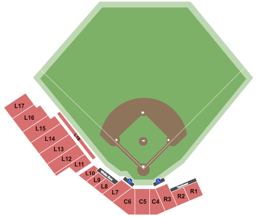 Field Of Dreams Park Seating Chart: Baseball