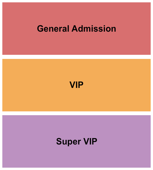 Field and Stream Music Festival Seating Chart: GA/VIP/Super VIP