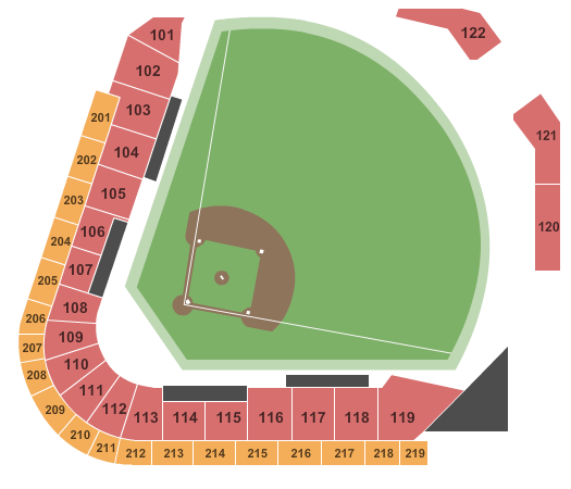 Louisville Bats Seating Chart